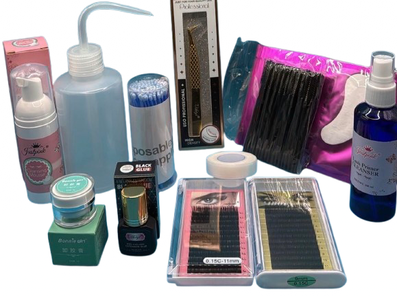 Set Profesional për Zgjatje Qerpikësh