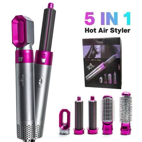 5 in 1 Hot Air Styler – Multifunksional për Stilimin e Flokëve