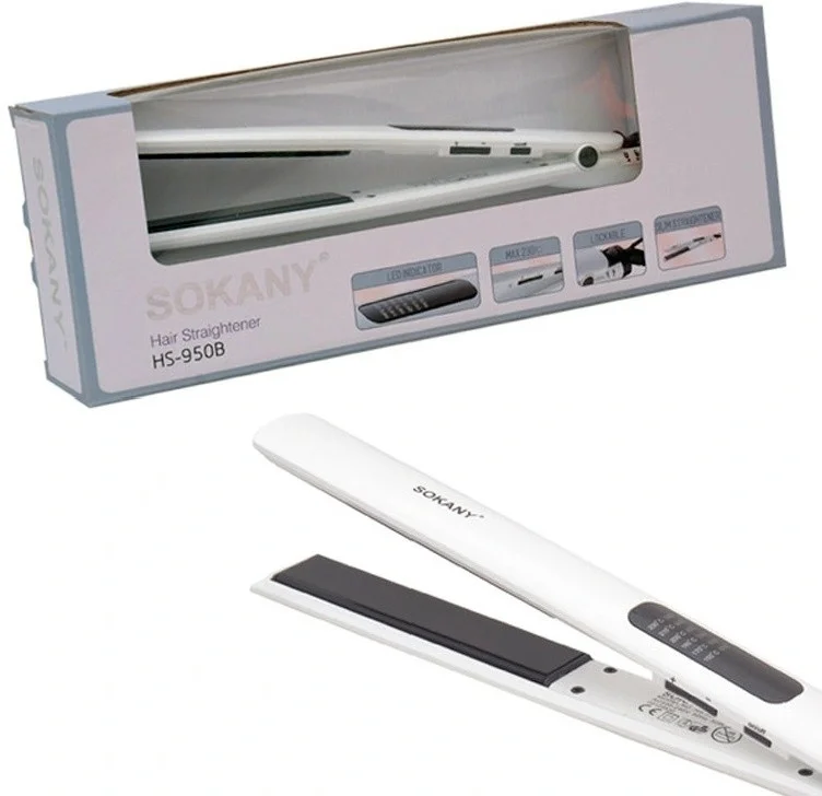 SOKANY HS-950B – Piaster Profesionale për Drejtimin e Flokëve