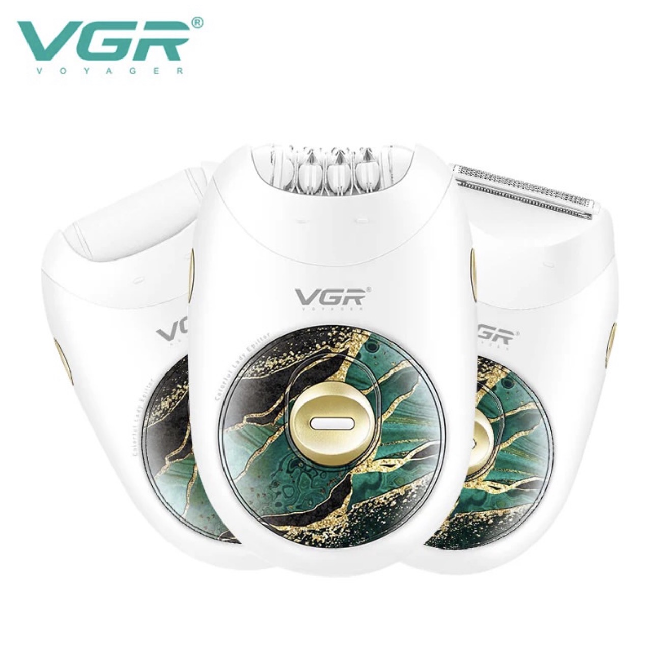 VGR V-736 Professional 3 në 1 Lady Epilator