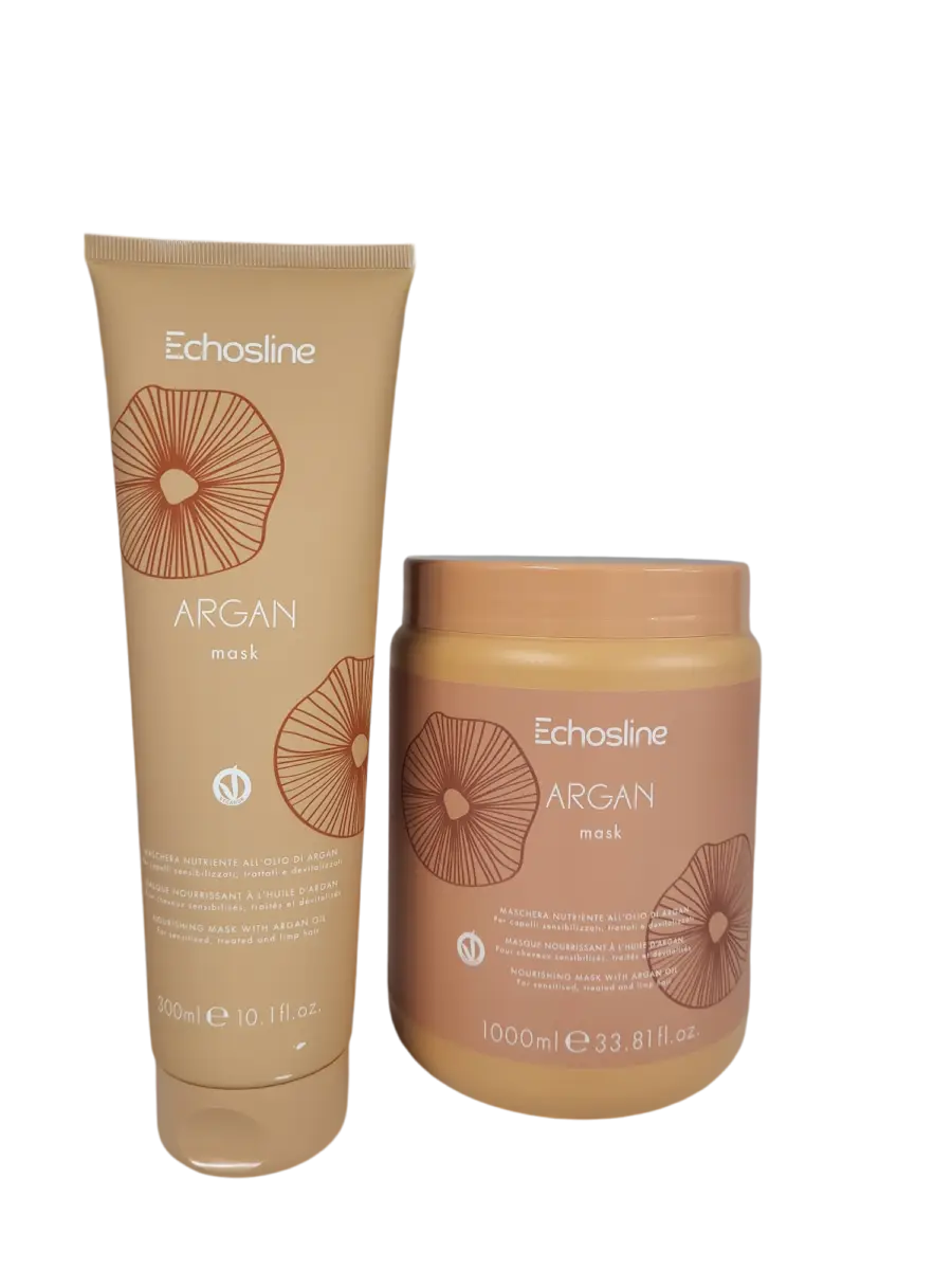 Echosline Argan Mask – Maskë Ushqyese me Vaj Argani (300 ml & 1000 ml)