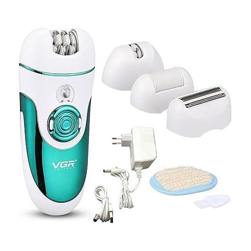 VGR V-700 – Epilator & Lady Shaver 4 në 1 pa kabllo