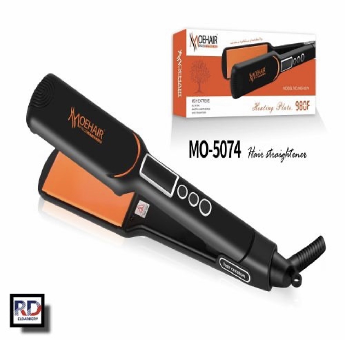 Moehair MO-5074 – Piaster Profesional për Drejtimin e Flokëve
