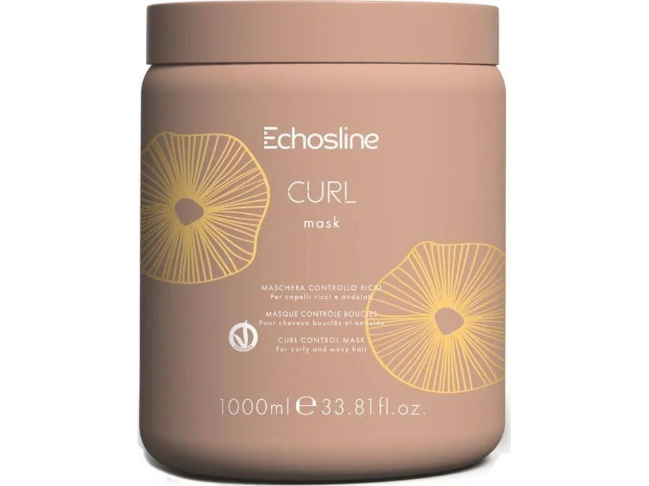 Echosline Curl Mask – Maskë për Flokë Kaçurrela 1000ml