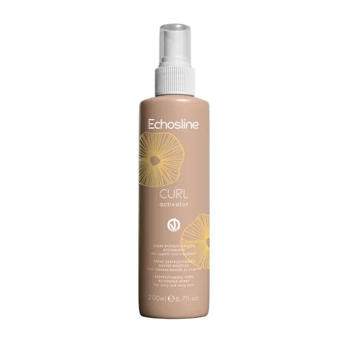 Echosline Curl Activator – Spray Aktivizues për Flokë Kaçurrela 200ml