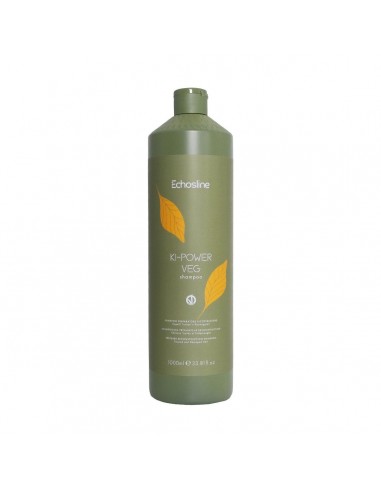 Echosline Ki-Power Veg Shampoo – Shampo Rindërtuese për Flokë të Dëmtuar 1000ml