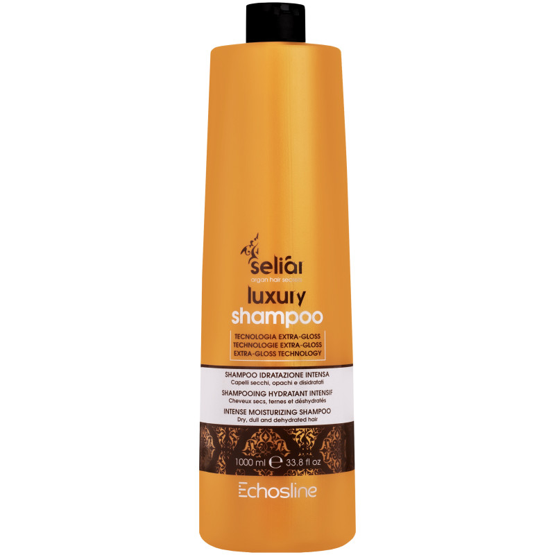 Echosline Seliàr Luxury Shampoo – Shampo Luksoze me Vaj Argani për Flokë të Thatë dhe të Dëmtuar 1000ml