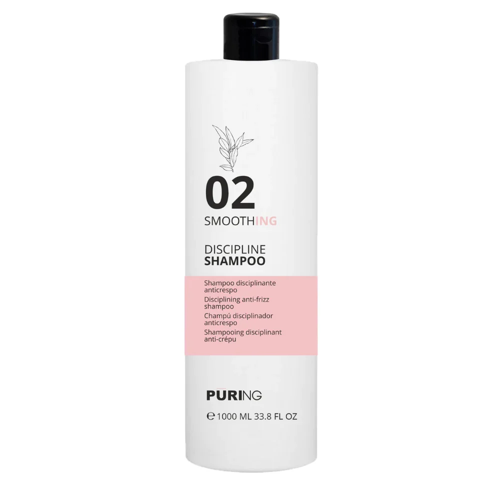 Puring 02 Smoothing Discipline Shampoo – Shampo Disiplinuese Kundër Elektrizimit — foto 2