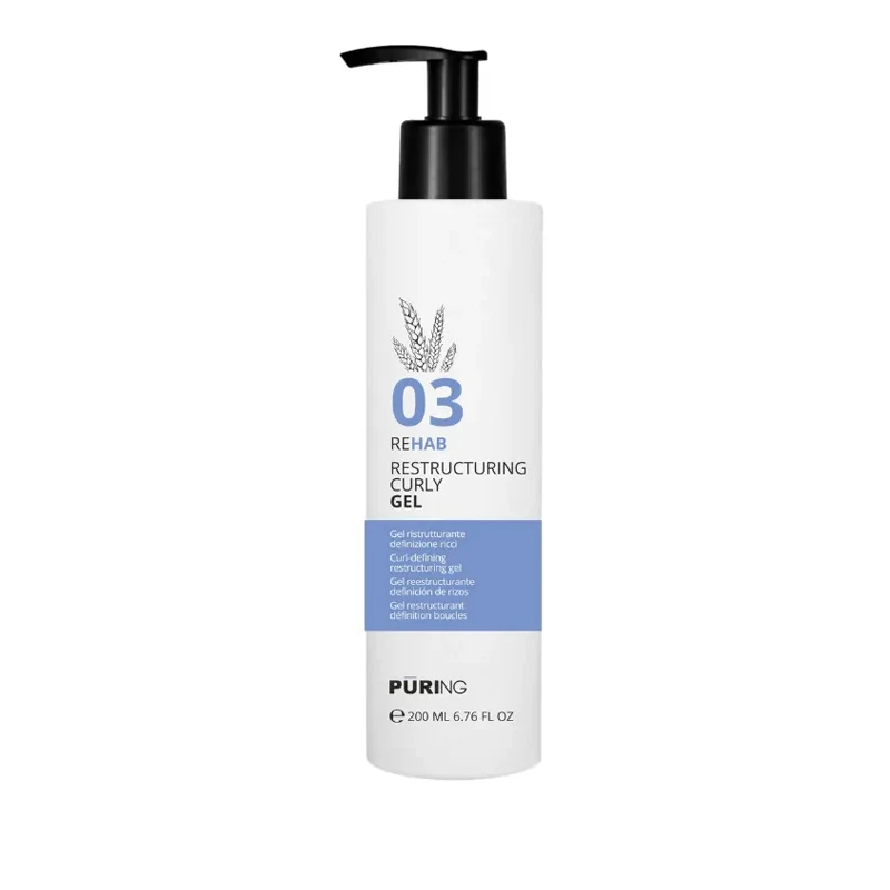 Puring 03 Rehab Restructuring Curly Gel – Xhel Ristrukturues për Definimin e Kaçurrelave 200ml