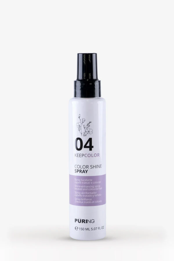 Puring 04 Keep Color Color Shine Spray – Spray Shkëlqyes për Flokë të Lyer 150ml