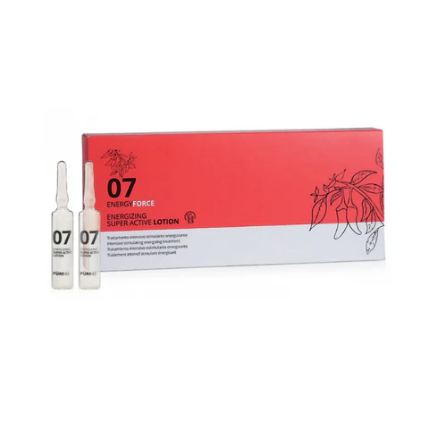 Puring 07 EnergyForce Energizing Super Active Lotion – Ampula Super Aktive Kundër Rënies së Flokëve 12x10ml
