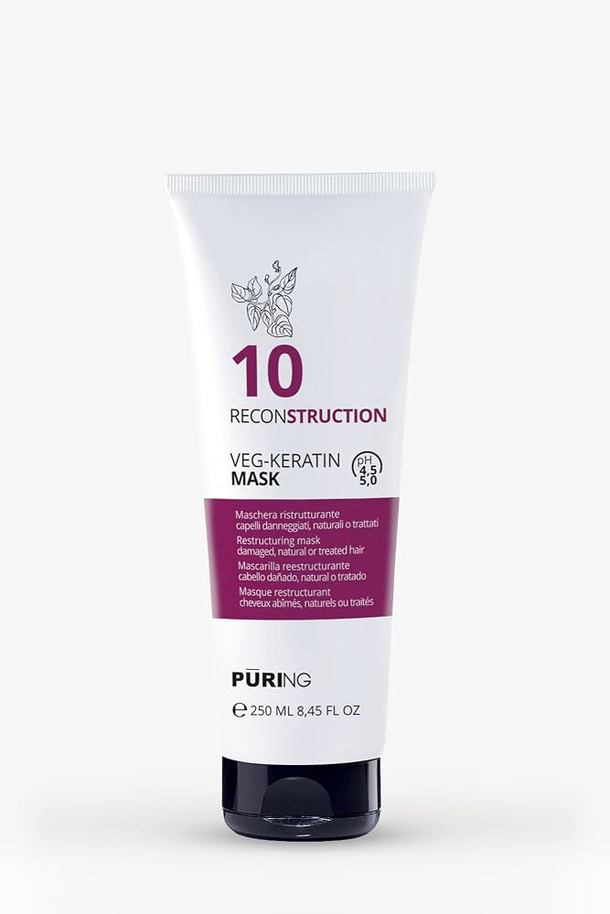 Puring 10 Reconstruction Veg-Keratin Mask – Maskë Rikonstruktuese me Keratinë Vegjetale