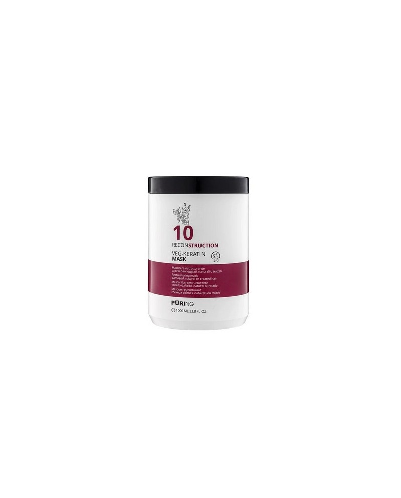 Puring 10 Reconstruction Veg-Keratin Mask – Maskë Rikonstruktuese me Keratinë Vegjetale — foto 3