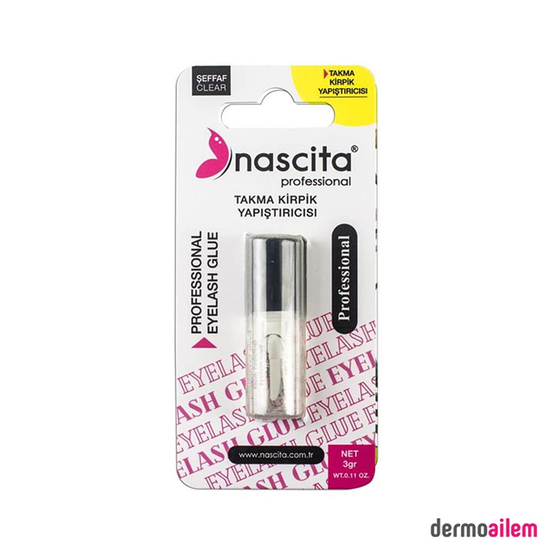 Nascita Professional Eyelash Glue Clear – Ngjitës Transparent për Qerpikë Artificialë
