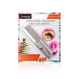 Nascita Professional Strip Lash Adhesive Clear – Ngjitës Transparent për Qerpikë Artificialë
