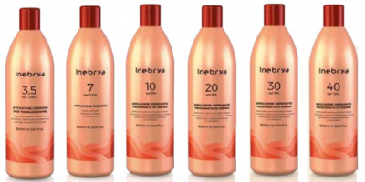Inebrya Emulsione Ossidante Profumata in Crema – Oksidues Kremoz Profesional (3.5–40 Vol)