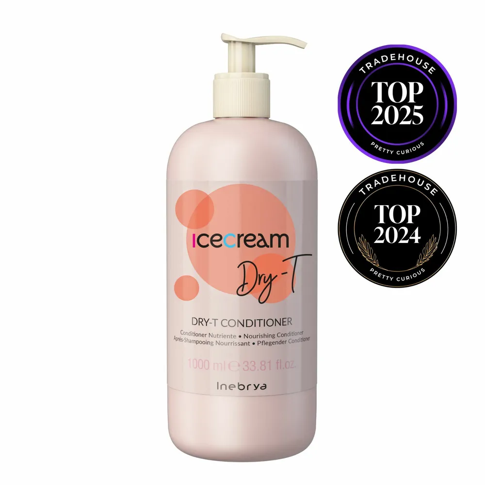 Inebrya Ice Cream Dry-T Conditioner – Balsam Ushqyes për Flokë të Thatë — foto 2