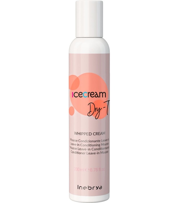 Inebrya Ice Cream Dry-T Whipped Cream – Shkumë Balsam Pa Shpëlarje 200ml