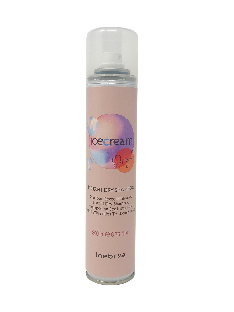Inebrya Ice Cream Dry-T Instant Dry Shampoo – Shampo e Thatë Instant 200ml