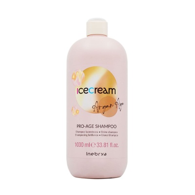 Inebrya Ice Cream Argan-Age Pro-Age Shampoo — foto 2