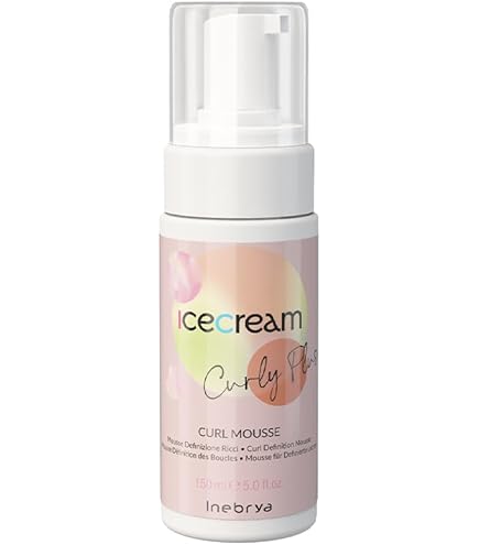 Inebrya Ice Cream Curly Plus Curl Mousse 150ml
