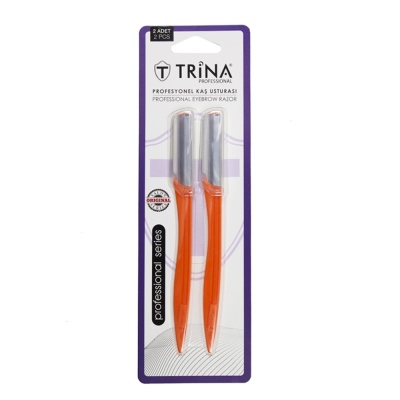 Trina Professional Set me 2 Brisqe Profesionale për Vetulla
