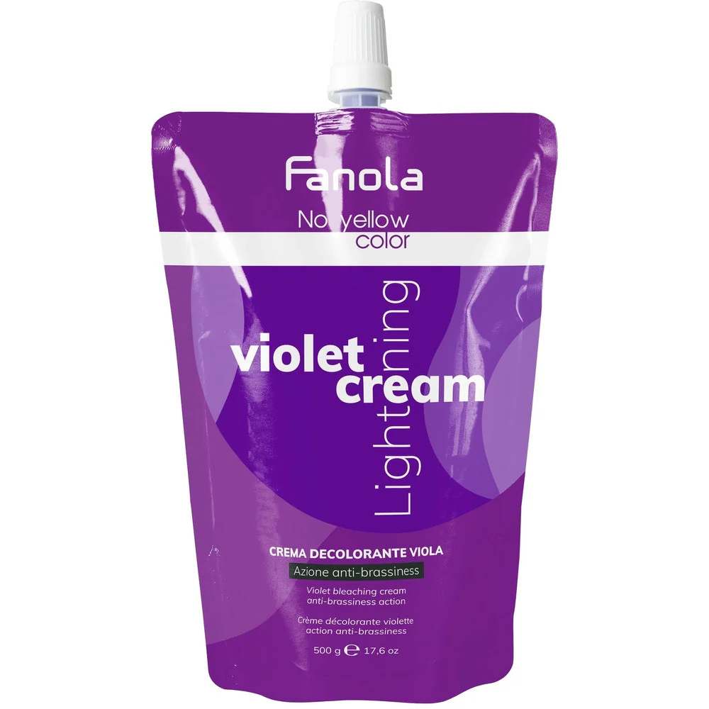 Fanola No Yellow Color Violet Lightening Cream 500gr