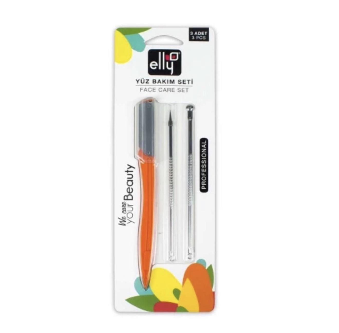 Elly Face Care Set – Set Profesional për Pastrimin e Fytyrës dhe Pikave të Zeza (3 pjesë)
