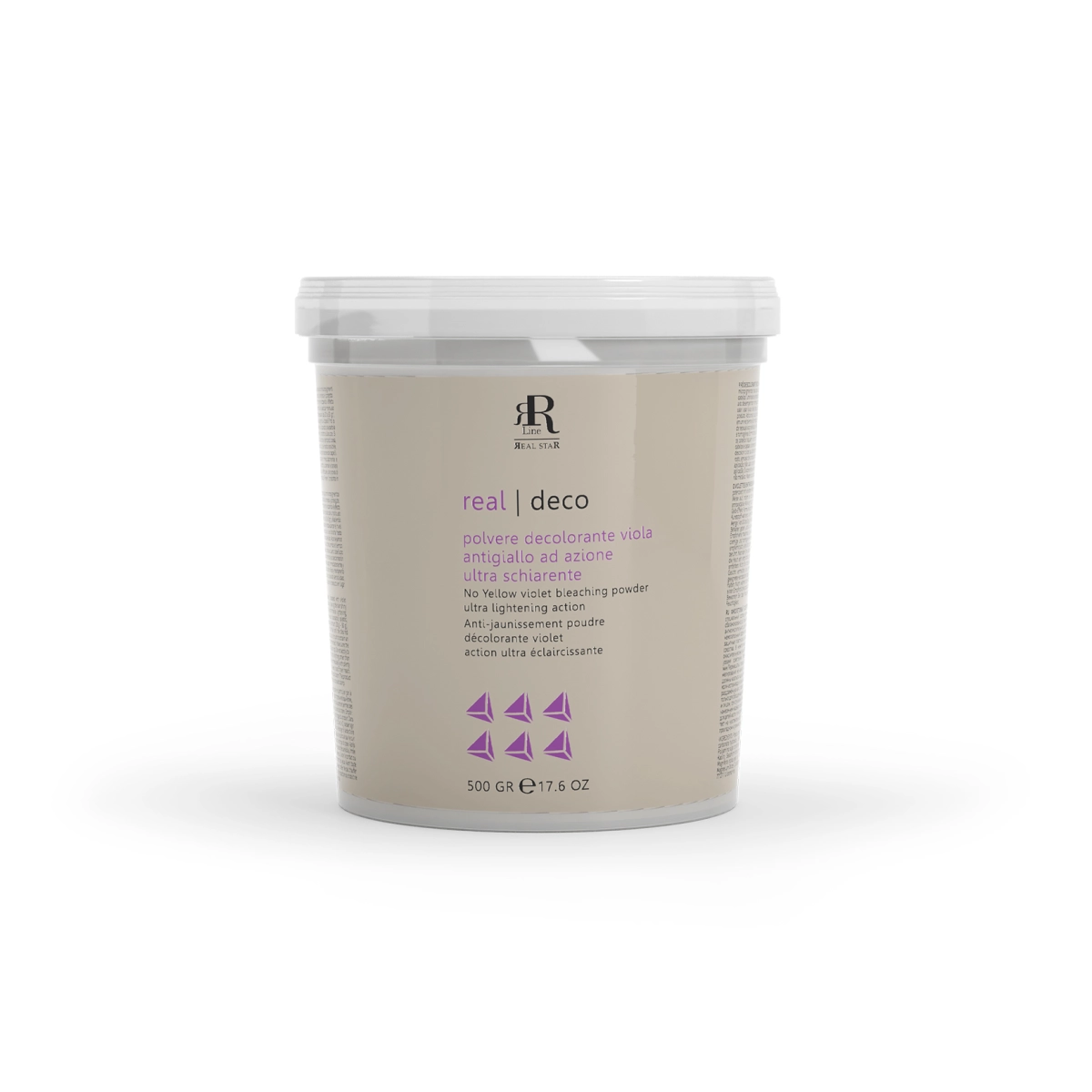 RR Line Real Deco No Yellow Violet Bleaching Powder 500gr