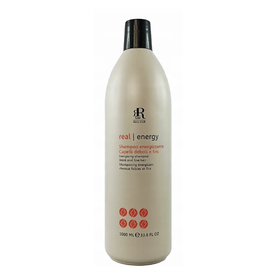 RR Line Real Energy Energizing Shampoo për Flokë të Dobët dhe të Hollë