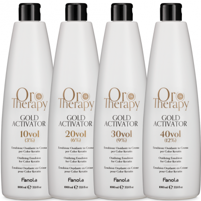 Fanola Oro Therapy 24K Gold Activator – Oksidues Profesional në Krem