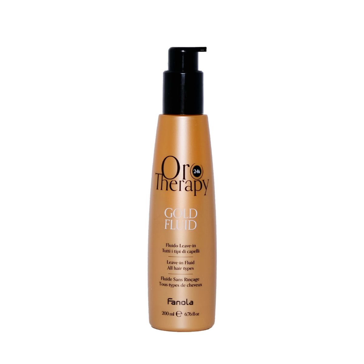 Fanola Oro Therapy 24K Gold Fluid – Fluid Ushqyes pa Shpëlarje 200ml