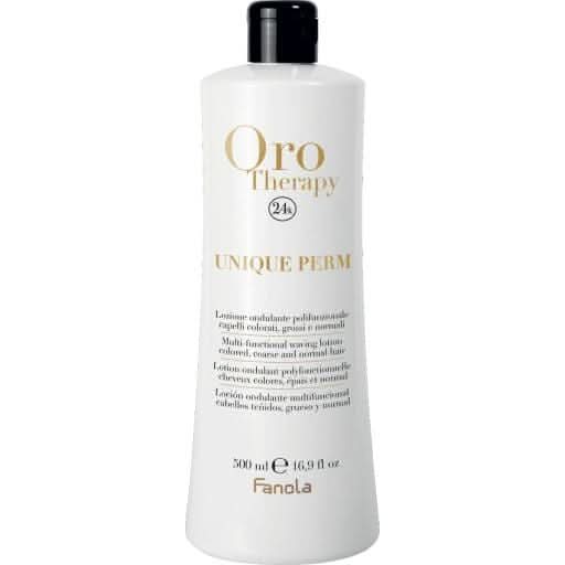 Fanola Oro Therapy 24K Unique Perm – Locion Neutralizues për Permanent 500ml