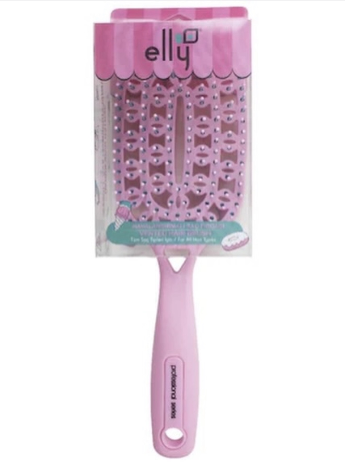 Elly Professional Vented Hair Brush – Furçë Ventiluese për Flokë — foto 2