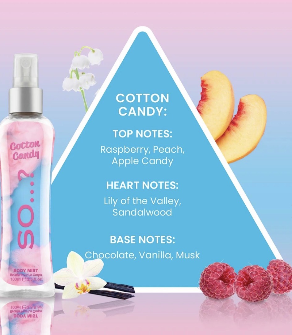 S.O…? Cotton Candy Body Mist — foto 2