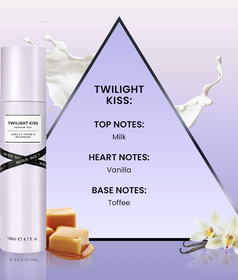 Twilight Kiss Perfume Mist – Vanilla Fudge & Milkshake 140ml — foto 2