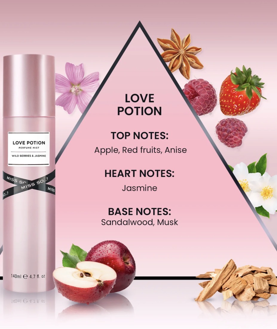 SO…? Love Potion Perfume Mist (140 ml) — foto 2