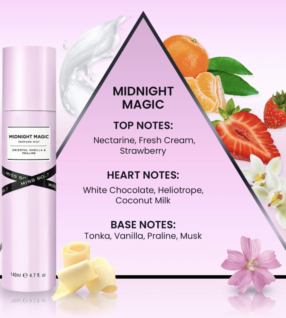 Miss So…? Midnight Magic Perfume Mist (140 ml) — foto 2