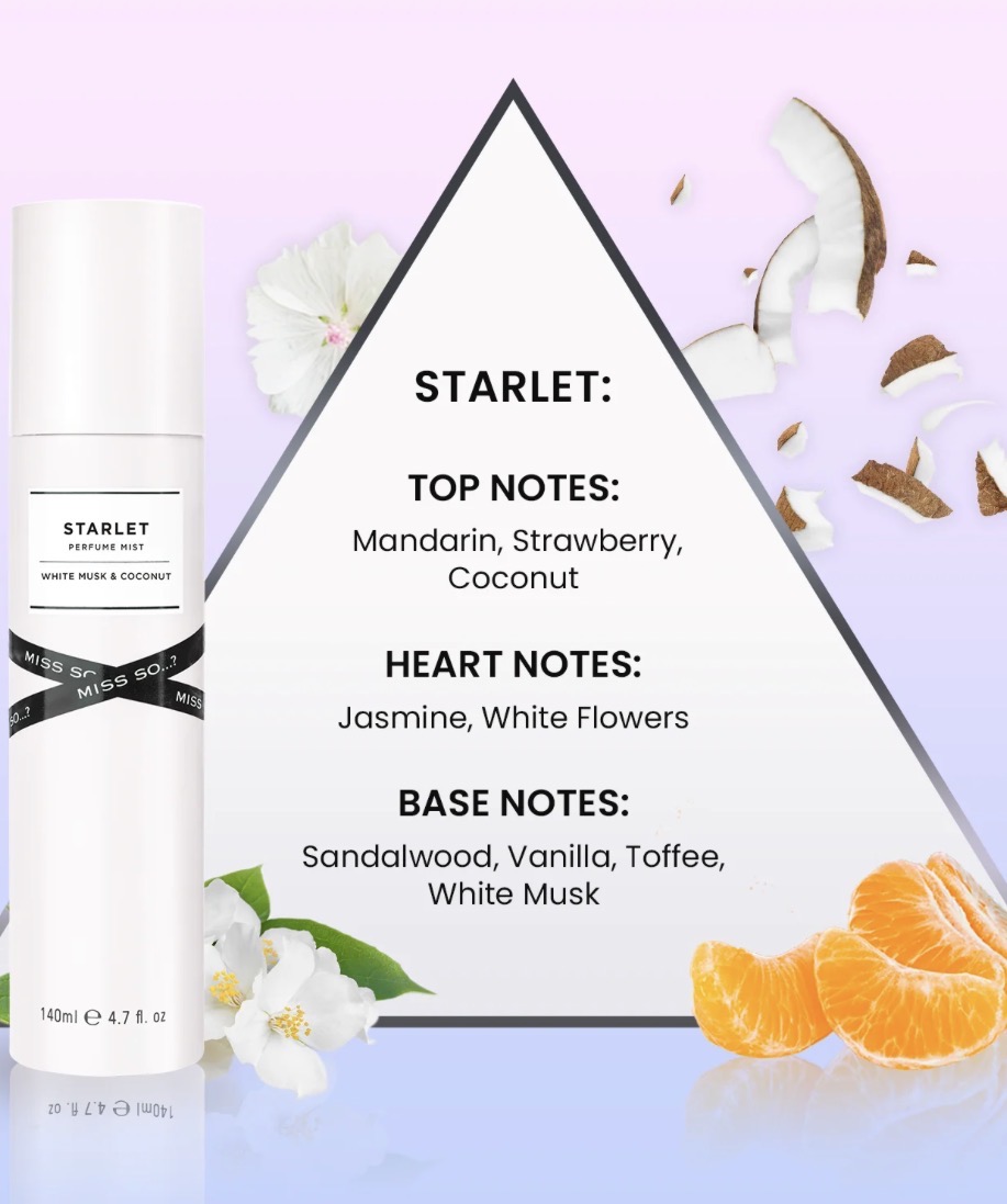 Miss So…? Starlet Perfume Mist 140ml — foto 2