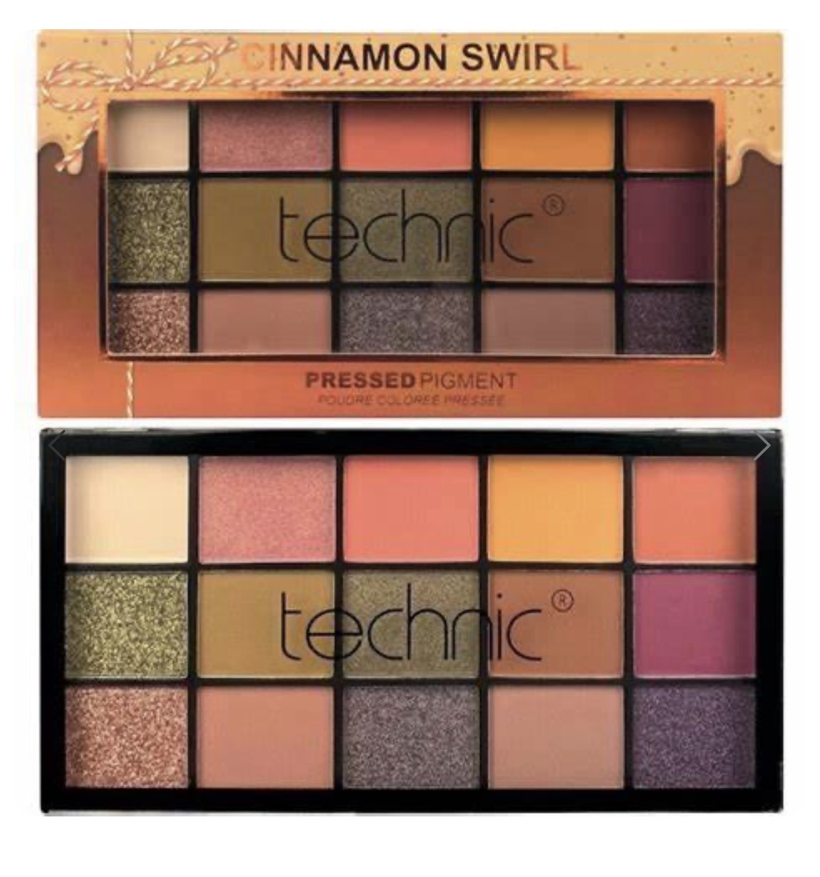 Paletat Technic Pressed Pigment — foto 4