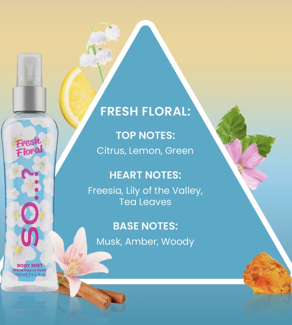 SO…? Fresh Floral Body Mist — foto 2