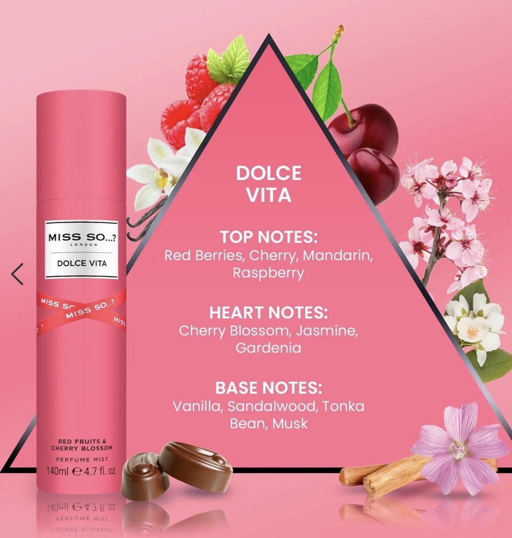 Dolce Vita Perfume Mist – Miss So…? London — foto 2