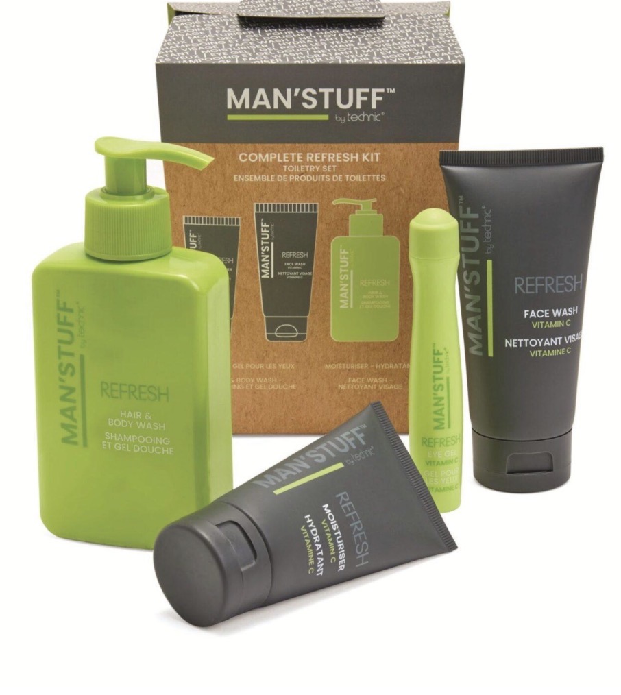 Man’Stuff Complete Refresh Kit – Toilette Set