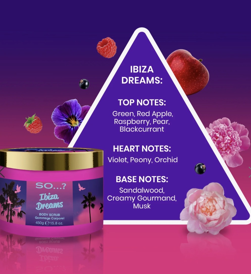 So…? Ibiza Dreams Body Scrub 450g — foto 2