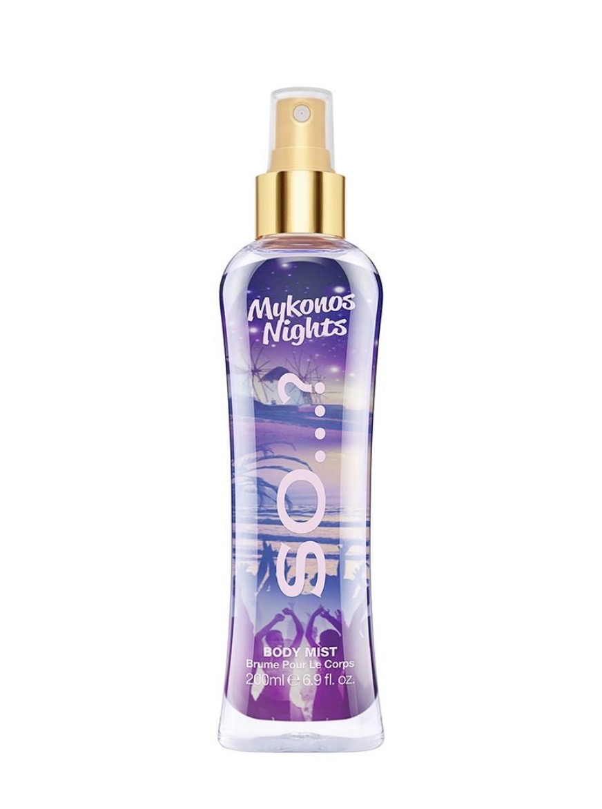 SO…? Mykonos Nights Body Mist – 200 ml
