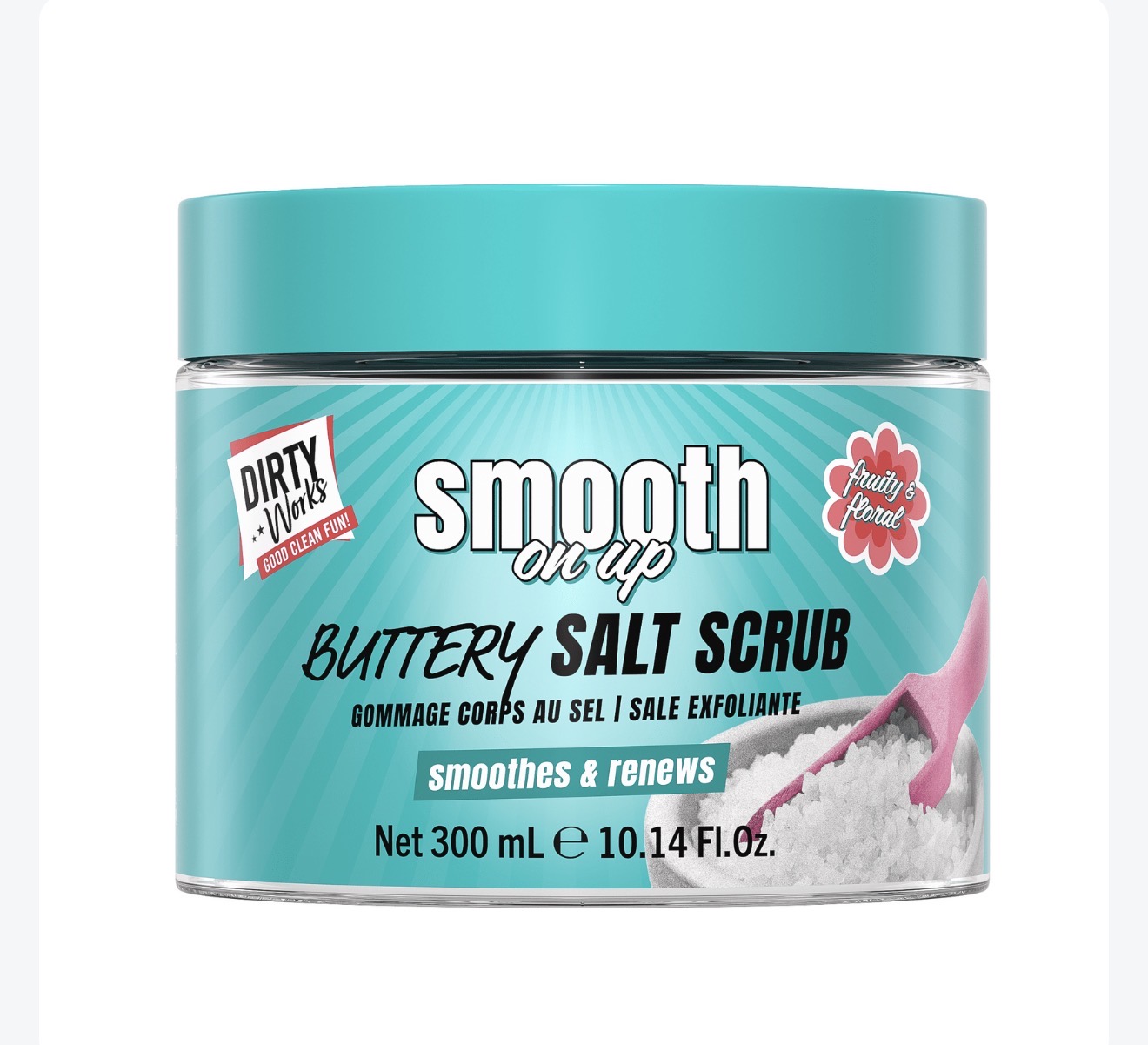 Dirty Works Smooth On Up – Buttery Salt Scrub