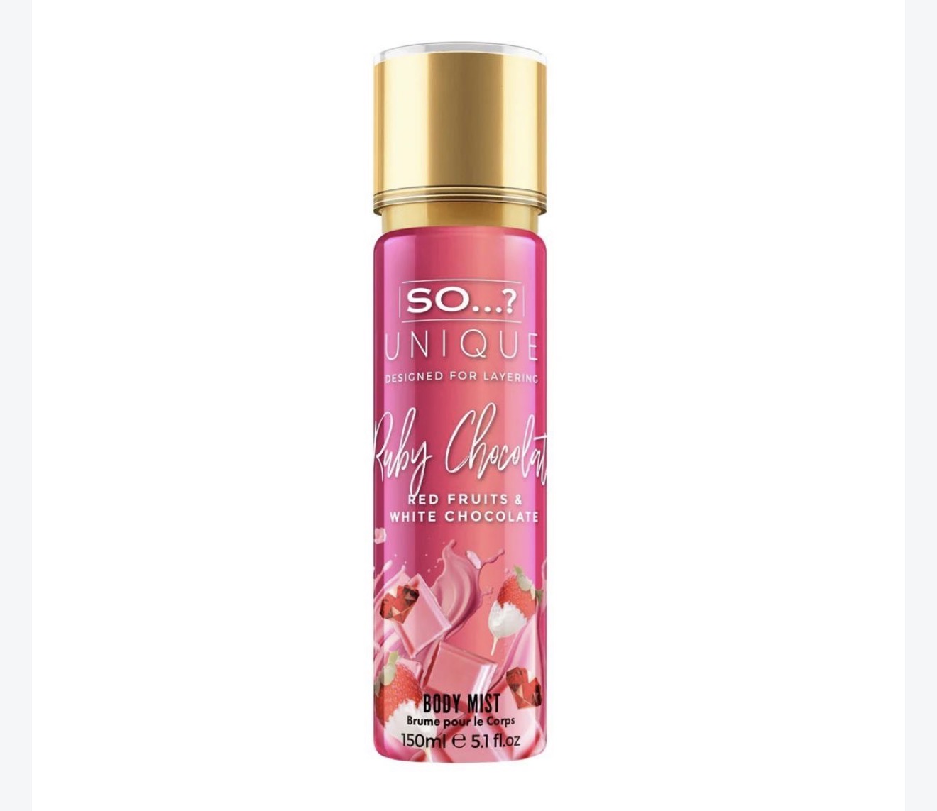 SO…? UNIQUE Ruby Chocolate – Body Mist
