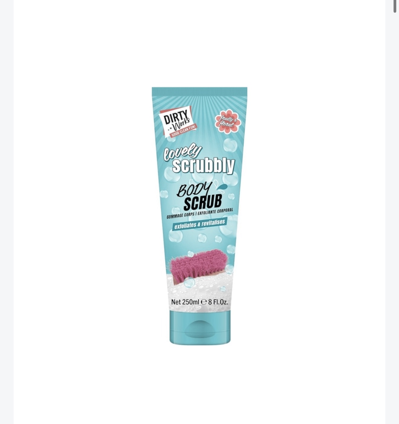 Dirty Works Lovely Scrubbly Body Scrub