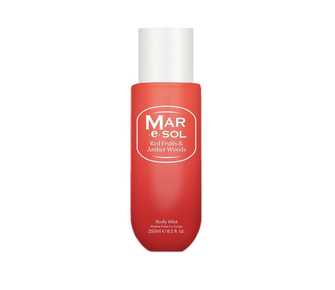 Mar e Sol Red Fruits & Amber Woods Body Mist – 250 ml