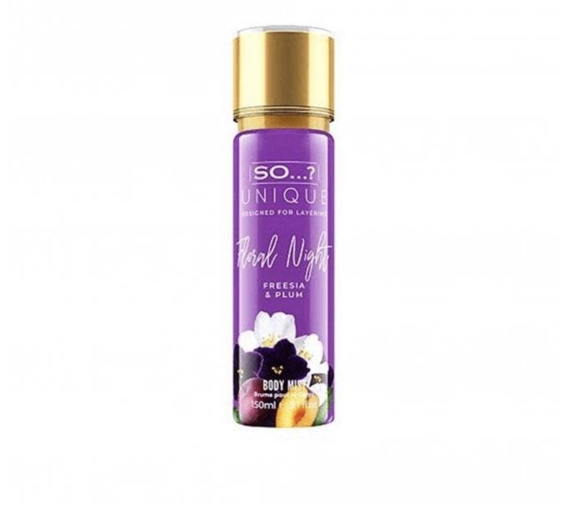 SO…? Unique Floral Night Body Mist – 150 ml